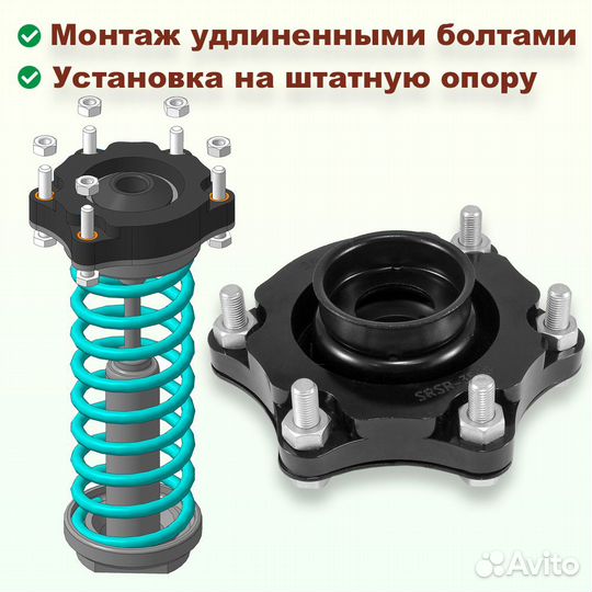 Проставки передних стоек Haval H6 1G 2G PU 20 мм