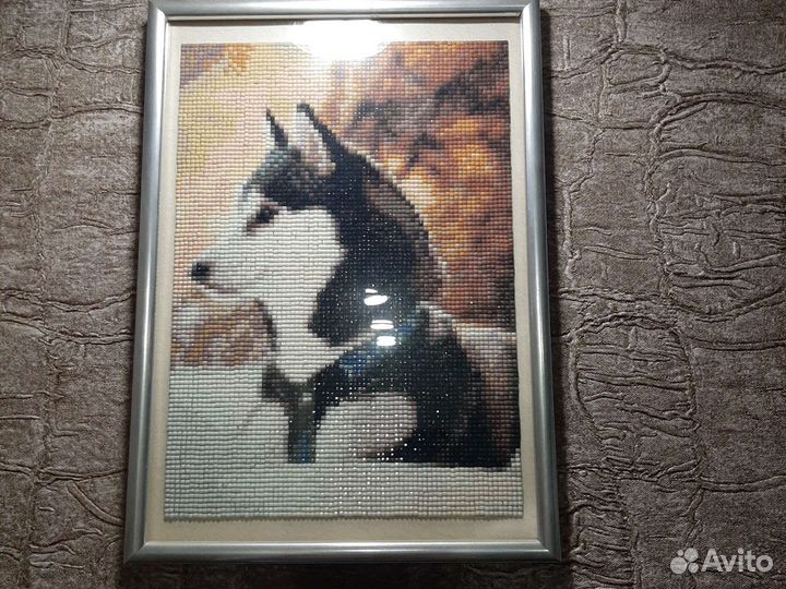 Картина с алмазной мозаики