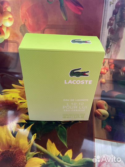 Духи lacoste мужские