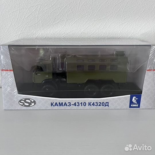 Модель Камаз 4310 К4320Д 1:43 SSM