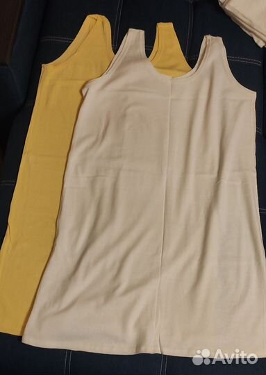 Удлинённые женские майки СССР