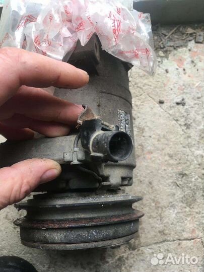 Компрессор кондиционера mitsubishi pajero sport 2