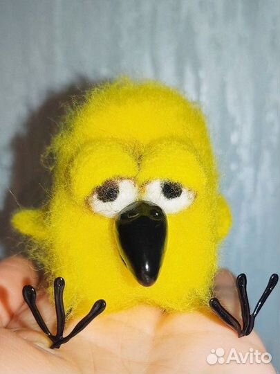 Птенчик интерьерная игрушка