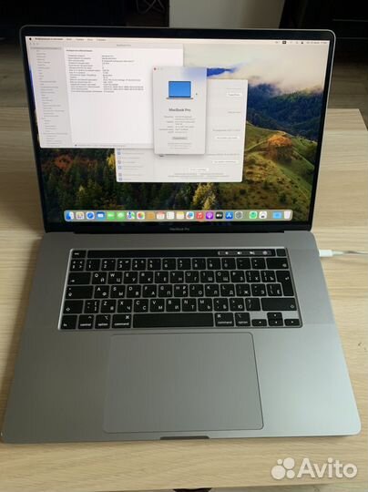 Apple MacBook Pro 16 2019 i7 16 GB 512 SSD