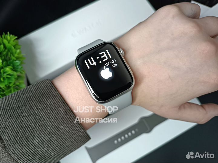 Часы Apple Watch 8 (Новые + Гарантия) Серебро