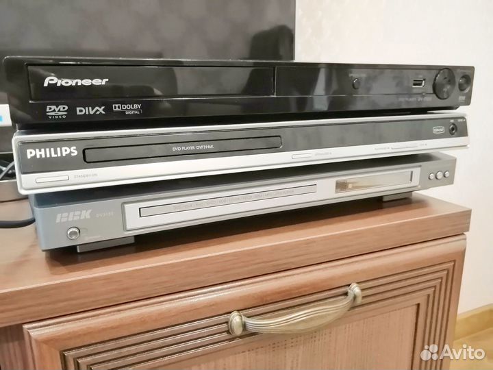 DVD плееры Pioneer, Philips, BBK