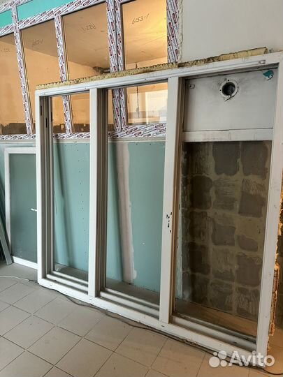 Окна, двери, стеклопакеты бу