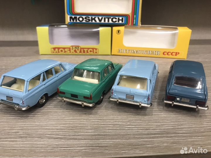 Модель СССР Москвич 412 А1 без ми