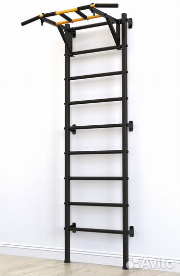 Шведская стенка с турником Рекорд X1 с опорой