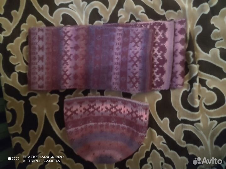 Комплект шапка и шарф женские