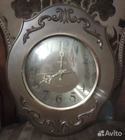 Часы,фарфоровая рыба