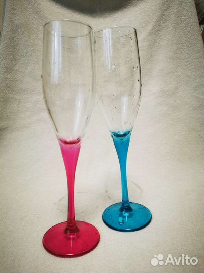 Свадебные бокалы, бокалы для шампанского