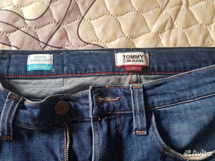 Джинсовые шорты на подростка Tommy Jeans, оригинал