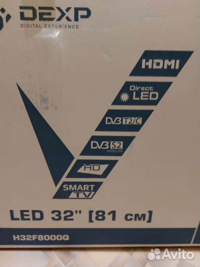 Телевизор dexp 32