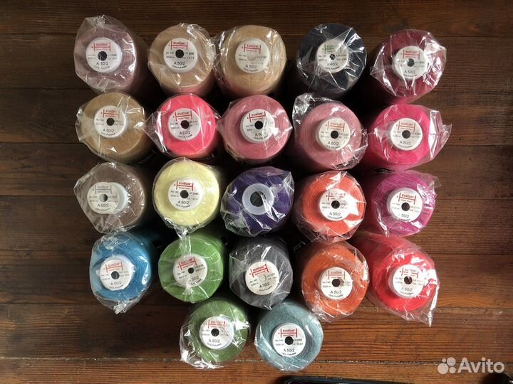 Нитки для оверлока