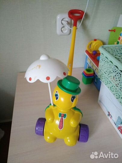 Игрушка-каталка Черепаха Тортилла