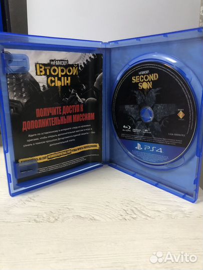 Игра для приставки Infamous second son ps4