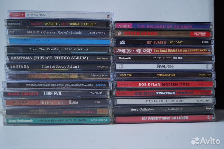 CD фолк, рокабилли, босса-нова, классика и проч