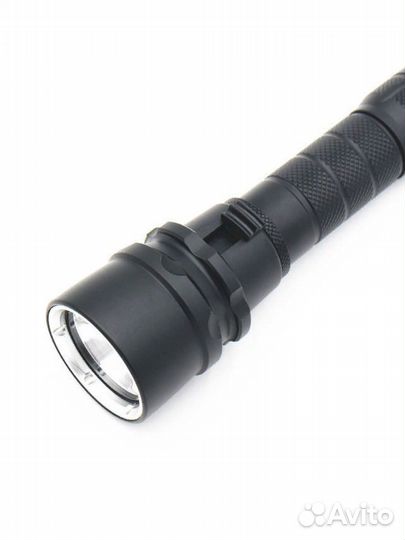 Фонарь подводный Огонь H-618 теплый желтый свет