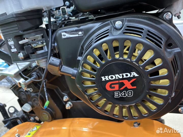 Бензиновый компактный мотоблок Хонда GX-340