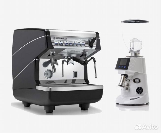 Аренда рожковой кофемашины с кофемолкой