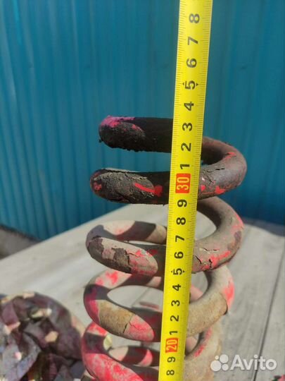 Пружины obk усиленные передние toyota surf