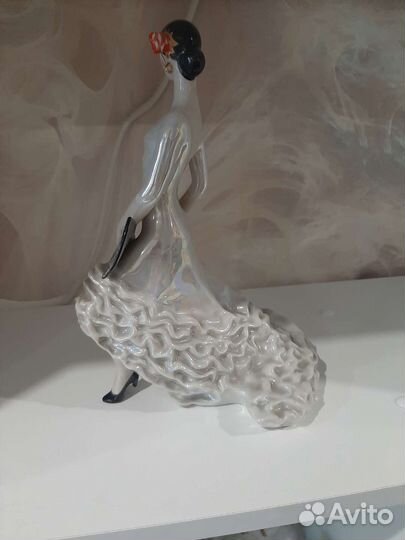 Фарфоровая Статуэтка испанский танец Кармен СССР