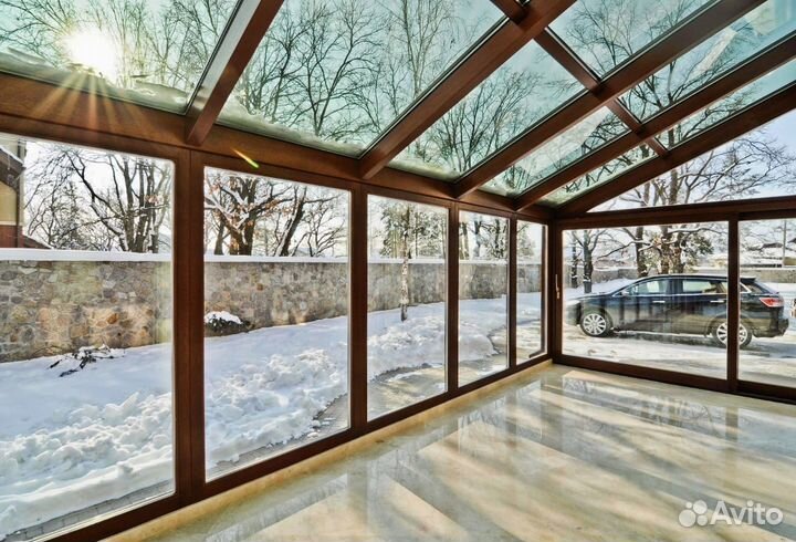 Остекление веранд / Остекление террас