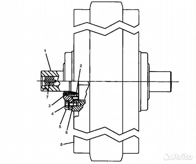 Направляющее колесо 6T-3216 / 202-4304 / 149-2493