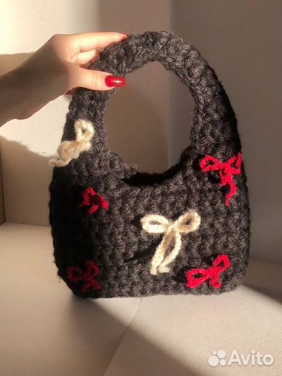 Сумка вязаная