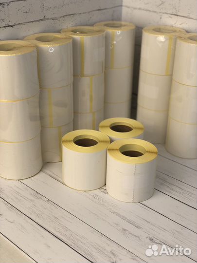 Термоэтикетки 75х120 опт/розница