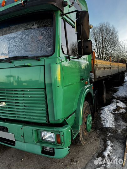 Бортовой грузовик МАЗ 5432, 2000