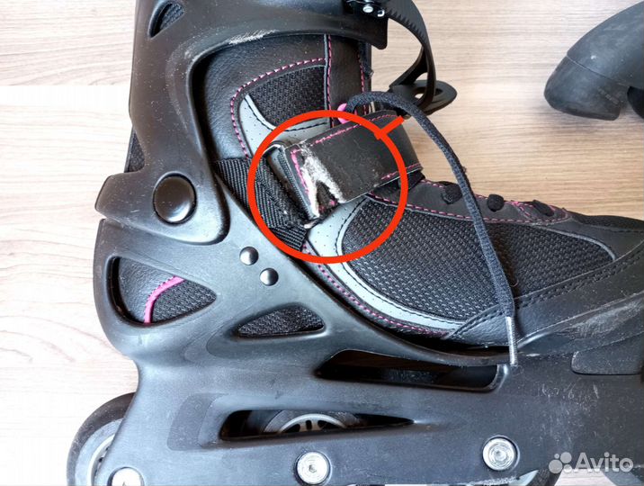 Роликовые коньки взрослые. В подарок сумка