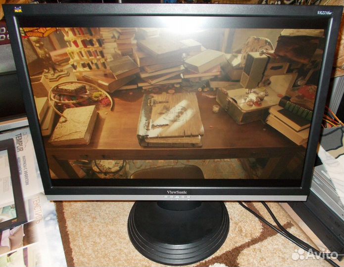 Мониторы dell 2209W,Viewsonic VA2216W,Philips 216V