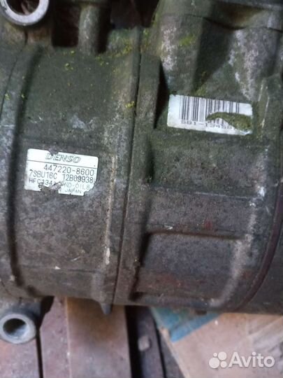 Компрессор кондиционера opel astra h