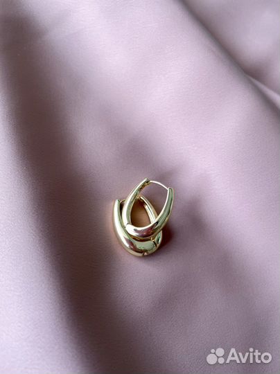 Серьги в стиле Celine