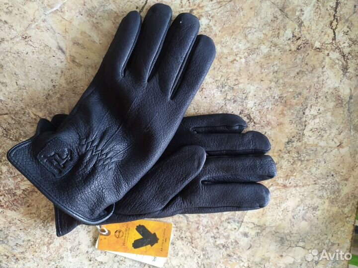 Мужские кожаные перчатки