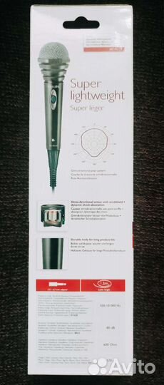 Микрофон проводной Philips SBC MD110 б/у