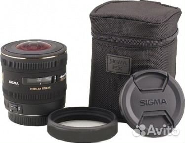Sigma 4.5 mm f/2.8 ex dc circular fisheye на Canon