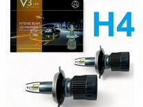 LED Светодиодные лампы V3 H4