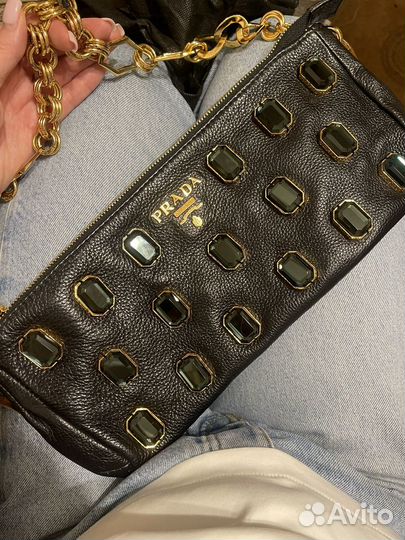 Клатч prada оригинал