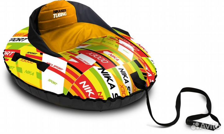 Тюбинг ника Овальный (Машинка граффити)