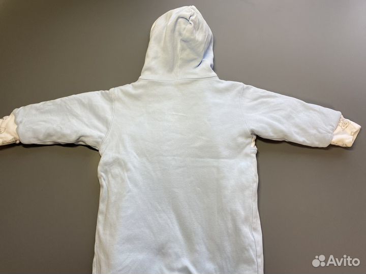 Слип комбинезон утепленный р68