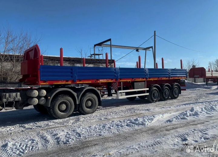 Полуприцеп бортовой Политранс ТСП 94171, 2024