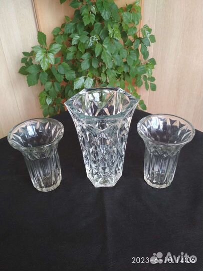 Ваза и вазочки - салфетницы