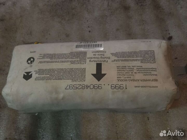 Подушка безопасности пассажира BMW3 E46