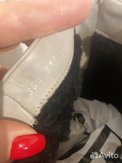 Сапоги зимние 38,5