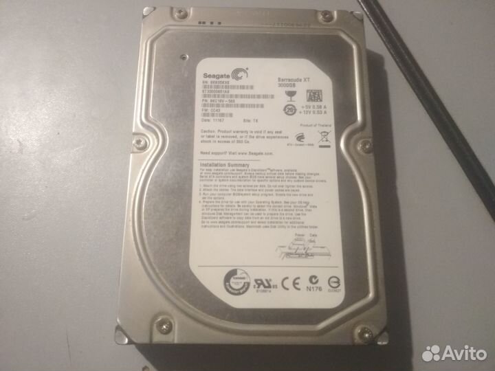 Жесткий диск на Запчасти Seagate 3000GB