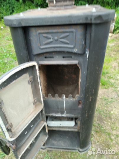 Продаю печь чугунную б/у