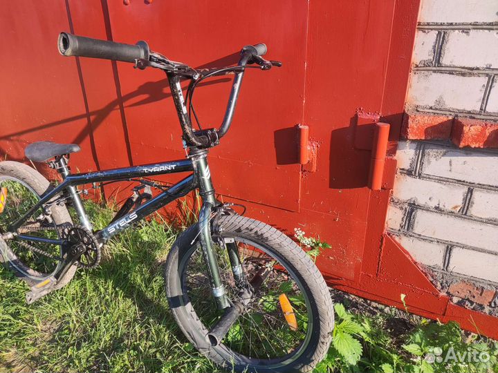 Велосипед stels BMX Tyrant 20 V030, оливковый
